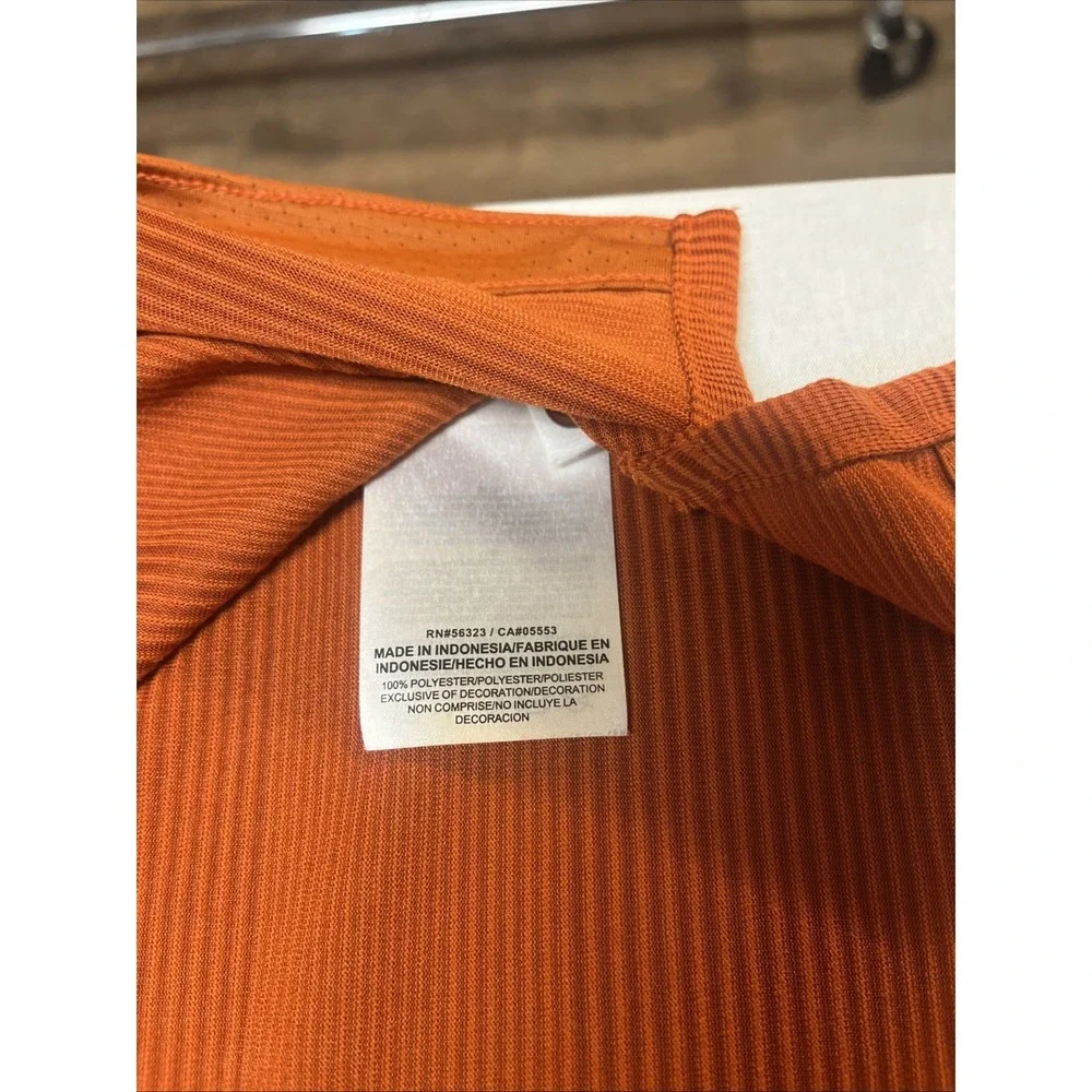 TEXAS LONGHORN POLO SHIRT-NIKE COACHES POLO Men's 3XL Orange